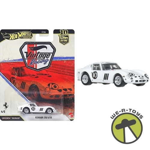 Hot Wheels Premium Vintage Racing Ferrari 250 GTO