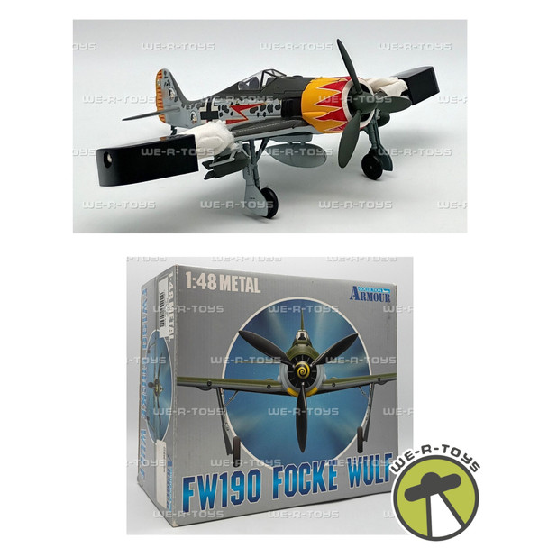 Franklin Mint Collection Armour FW190 Focke Wulf 1:48 Metal Airplane Model 98030