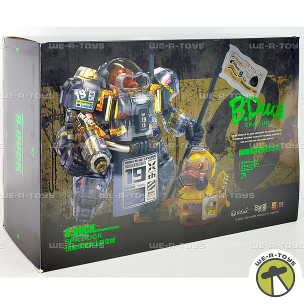 SOSKILL x ULTRA EGG SpaDuck 19th Anniversary Black Samurai Model Kit 68000
