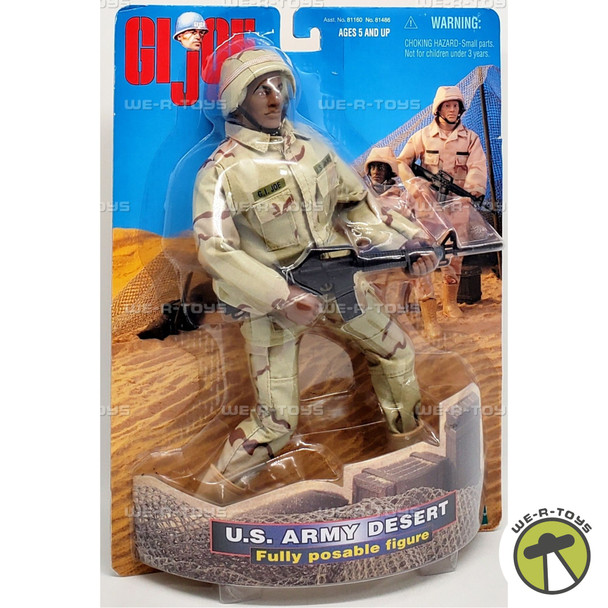 G.I. Joe U.S. Army Desert African American Action Figure 1998 Hasbro 81487