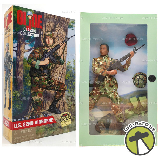 GI Joe Classic Collection U.S. 82nd Airborne Female Soldier Action Figure 1998