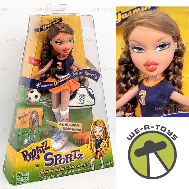 Bratz Sportz Slammin' Soccer! Yasmin Doll MGA Entertainment 29409