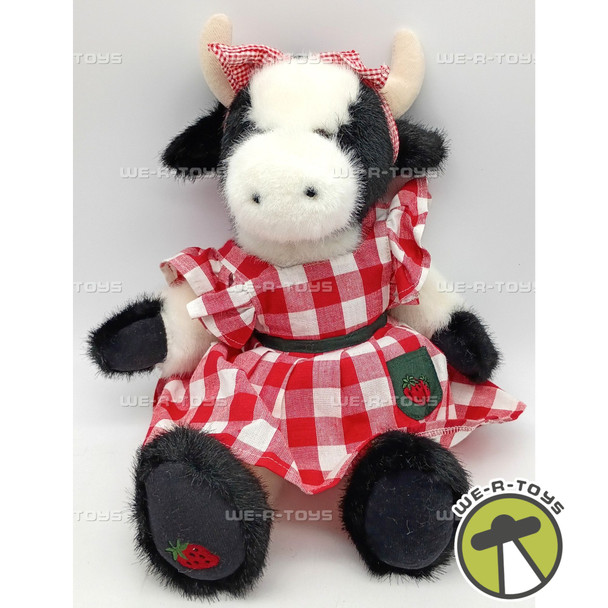 Boyds Bears Mooshell Patchbeary Cow Plush #912096 TJ's Best Dressed Collection