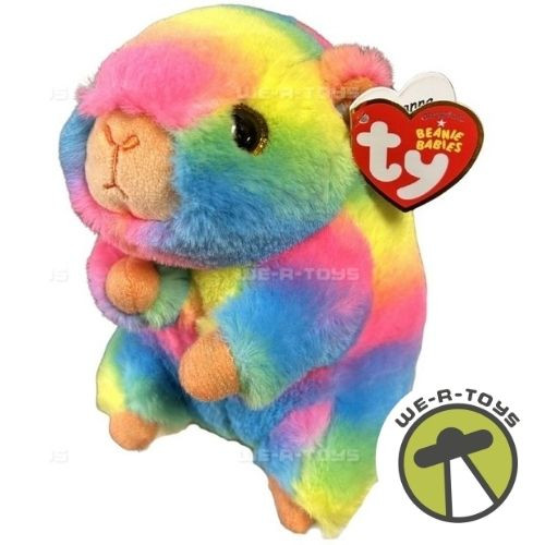 Ty Beanie Babies Savanna the Capybara Rainbow Plush