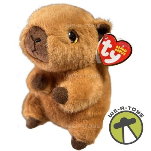 Ty Beanie Babies Mocha the Capybara Plush Small