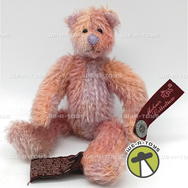 Russ Mohair Collection Yvette Bear Vintage Edition Pink & Lavender Color Y00S34