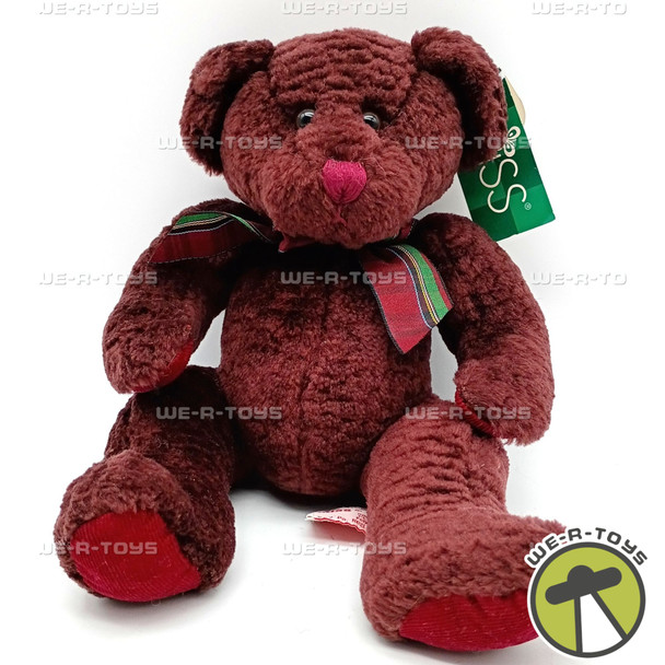 Russ Mulberry Bear #4637 Bears From The Past Collection 1990s With Neck Tie
