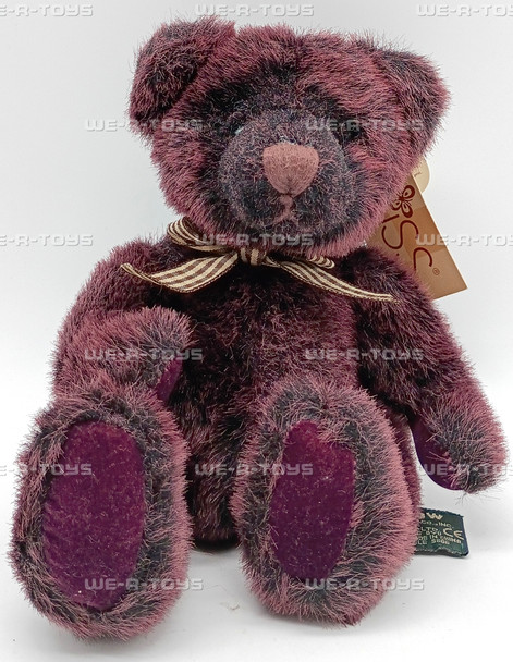 Russ Winslow Bear #2812 Purple Plush Bear Bears From The Past Collection