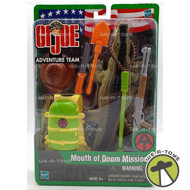 G.I. Joe Adventure Team Mouth of Doom Mission Accessory Set Hasbro 2002 #53849