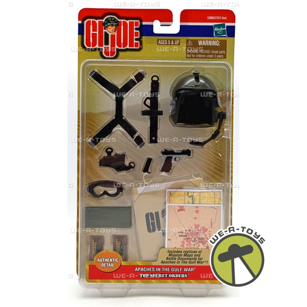 G.I. Joe Apaches In The Gulf War Top Secret Orders Accessory Set 2001 Hasbro