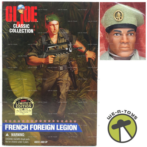 GI Joe French Foreign Legion Action Figure African American 1996 Hasbro #80955