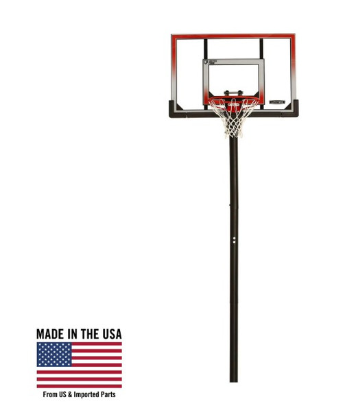 Lifetime 50" Shatterproof Inground Basketball Hoop Model 71799