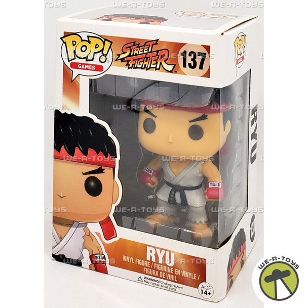 Funko POP Games Street Fighter Ryu 137 Vinyl Figure 11654