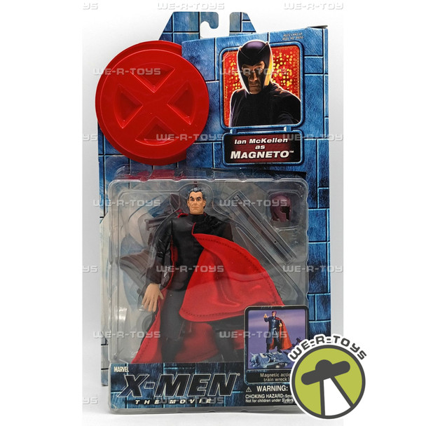 Marvel X-Men The Movie Ian McKellan as Magneto Action Figure 49258 Toy Biz 2000
