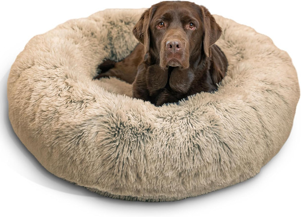 Best Friends by Sheri The Original Calming Donut Dog Bed Large (36" x 36")