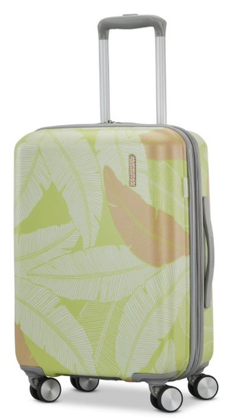 American Tourister Moonlight II 20-Inch Carry On Luggage - Palm Print