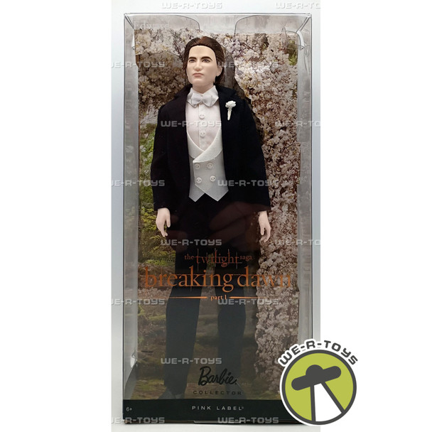 The Twilight Saga Edward Barbie Doll Breaking Dawn Groom w Tux 2011 Mattel T7652