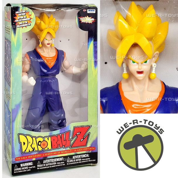Dragon Ball Z Super Size Warriors Vegito Action Figure 1999 Irwin 40563