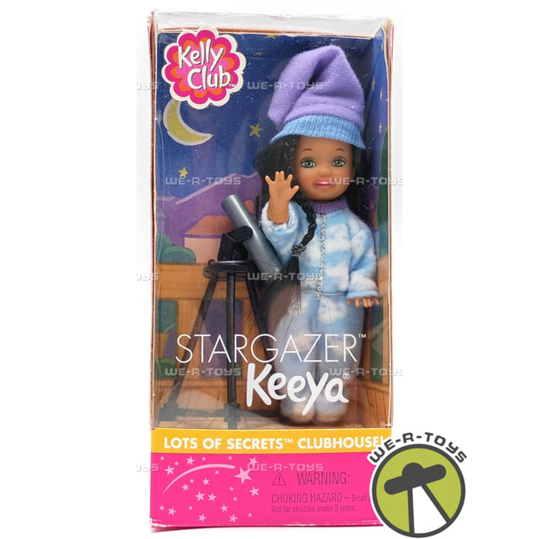Stargazer Keeya Barbie Doll Kelly Club African American 2001 Mattel 53473