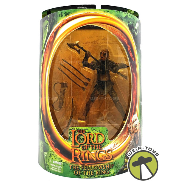 The Lord of the Rings Orc Warrior The Fellowship of the Ring Action Figure 2001