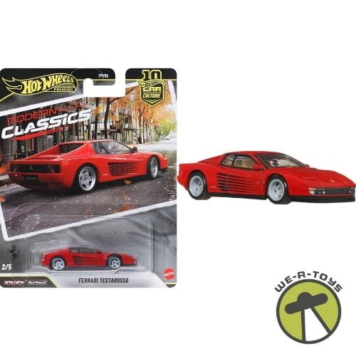 Hot Wheels Premium Modern Classics Ferrari Testarossa - We-R-Toys