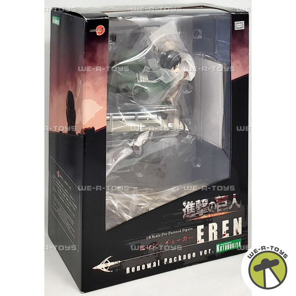 Kotobukiya Eren Yeager Renewal Package Ver. Figure Kotobukiya 03257