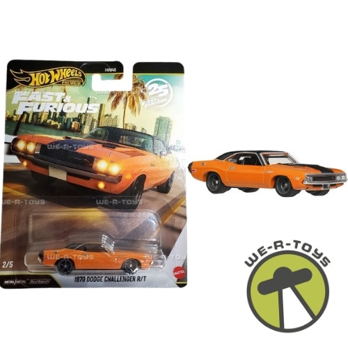 Hot Wheels Premium Fast & Furious 1970 Dodge Challenger R/T