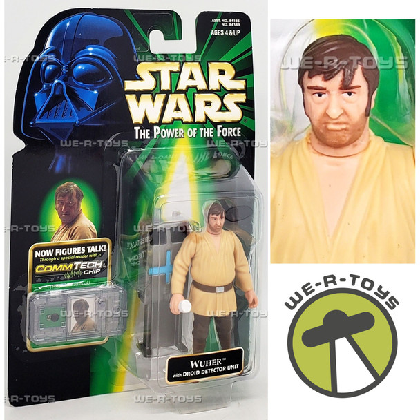 Star Wars Power of the Force Wuher Action Figure with COMMtech Chip Hasbro