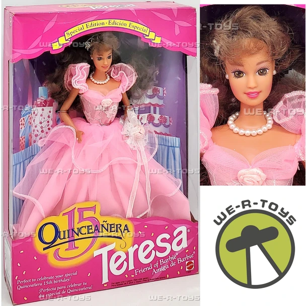 Quinceanera 15 Teresa Friend of Barbie Doll Special Edition 1994 Mattel No.11928