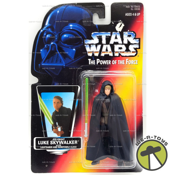 Star Wars Power of the Force Luke Skywalker Jedi Knight Brown Vest 1996 Kenner