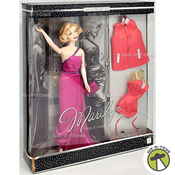 Marilyn How to Marry A Millionaire Doll and Fashion Set 2001 Mattel 53982
