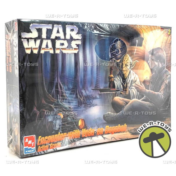 Star Wars Encounter with Yoda Dagobah Action Scene AMT/ERTL Model Kit Level 2