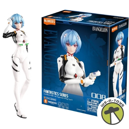 Blokees Evangelion Fantastics Series 01 Rei Ayanami Plug Suit Model Kit