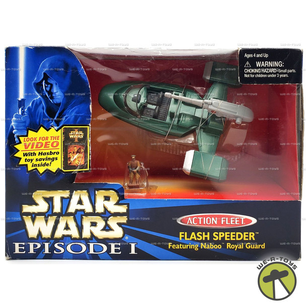 Star Wars Episode I Flash Speeder Action Fleet Vehicle 1999 Galoob #68137