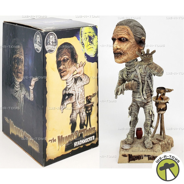 Universal Monsters The Mummy's Tomb Head Knocker Figure 2006 NECA 04695