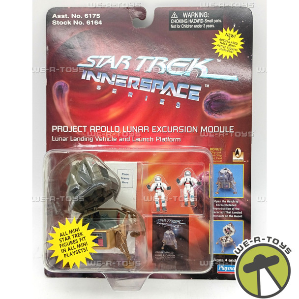 Star Trek Project Apollo Lunar Excursion Module Vehicle & Launch Platform Mini