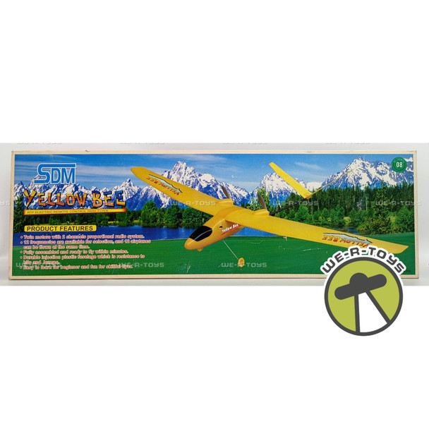 SDM Yellow Bee RTF Electric Remote Control Park Flyer Airplane 2005 Item#92304