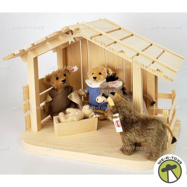 Steiff No. 127 Nativity Scene Plush Bear Set 02166