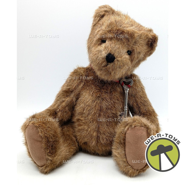 Boyds Bears Faith Plush Bear Brown Keys To Hope Collection #510421