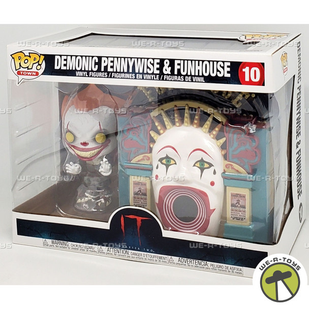 Funko POP Town It Chapter Two Demonic Pennywise with Funhouse 10 Vinyl Figure