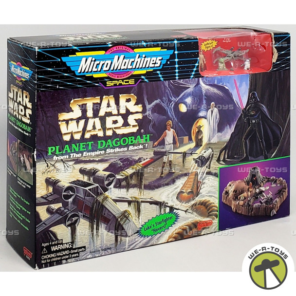 Star Wars Micro Machines Planet Dagobah Playset 1994 Galoob 65859