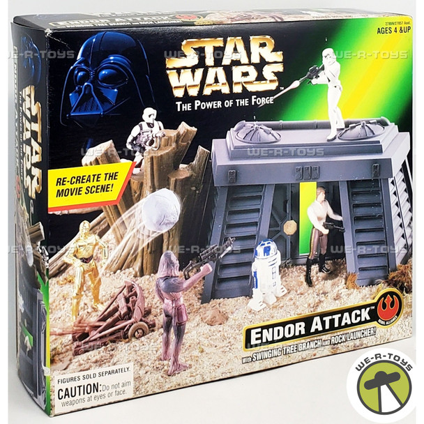 Star Wars The Power of the Force Endor Attack Playset 1997 Kenner 27859