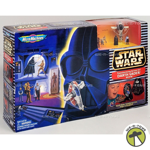 Star Wars Micro Machines Darth Vader Bespin Transforming Action Set Galoob 65812