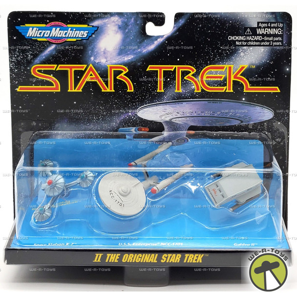 Micro Machines Star Trek II The Original Star Trek Vehicle Set 1996 Galoob 65825