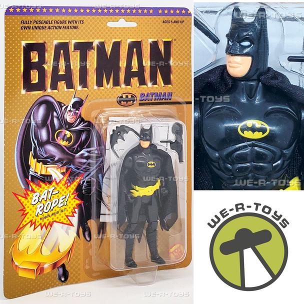Batman Fully Poseable Action Figure with Bat-Rope 1989 Toy Biz 04401