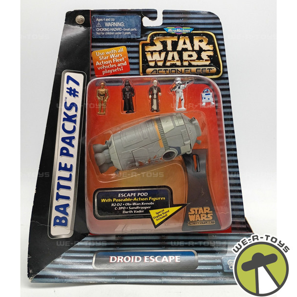 Star Wars Action Fleet Droid Escape Micro Machines Set & Action Figures 1996