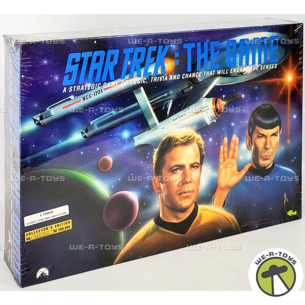 Star Trek: The Game A Strategic Game of Logic Trivia and Chance 19231