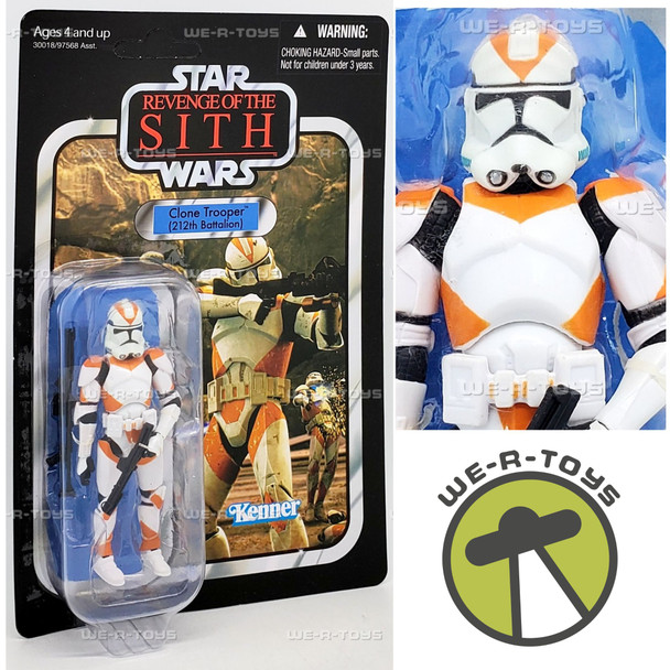 Star Wars Revenge of the Sith Clone Trooper 212th Battalion Action Figure 62155