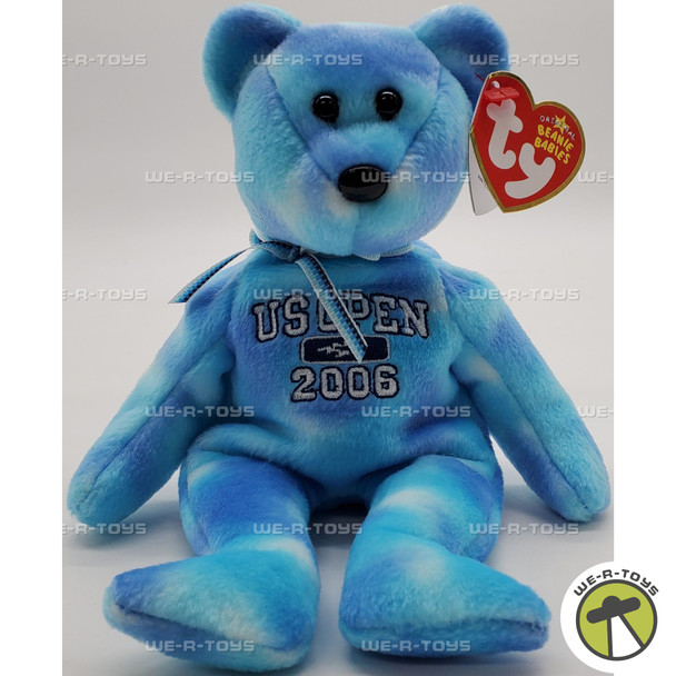 Ty Beanie Baby Deuce the Bear US Open 2006 Plush