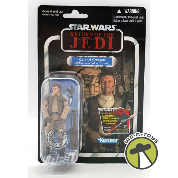 Star Wars Return of the Jedi Colonel Cracken Action Figure 2011 Kenner #49690